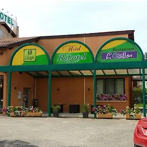 Hotel Logis Le Ribotel, Villars-les-Dombes